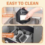 Reusable Silicone Air Fryer Liners for Dual Fryers