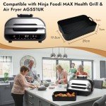 BYKITCHEN Silicone Liner for Ninja Foodi Air Fryer