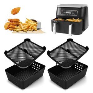 Air Fryer Silicone Moulds & Splash Guards Set