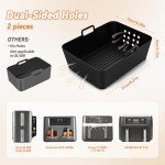 Air Fryer Silicone Moulds & Splash Guards Set