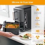 2-Pack Silicone Air Fryer Liners for Ninja