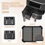 Air Fryer Silicone Moulds & Splash Guards Set