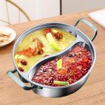 Colcolo 2-Section Stainless Steel Hot Pot Multi-Cooker