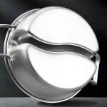 Colcolo 2-Section Stainless Steel Hot Pot Multi-Cooker