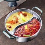 Colcolo 2-Section Stainless Steel Hot Pot Multi-Cooker