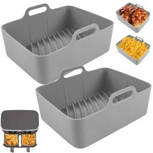 Ninja Dual Air Fryer AF500UK Flexdrawer Silicone Liners