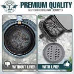 Silicone Air Fryer Liner Set with Mitts | Non-Stick | UK Brand