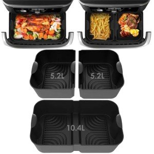 Silicone Air Fryer Liners for Ninja and Cosori