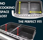 Silicone Liners for Ninja AF500UK Air Fryer - 2PCS