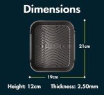 Silicone Liners for Ninja AF500UK Air Fryer - 2PCS