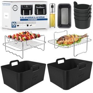 10-Piece Accessory Set for Ninja AF400UK Air Fryer