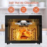 LLIVEKIT XXL 30L Air Fryer Oven with Rotisserie
