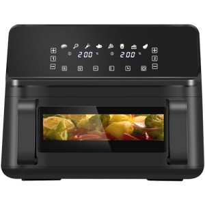 LLIVEKIT 9L Dual Zone Air Fryer with Touchscreen