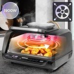 Duronic Air Fryer Health Grill FG19 – Compact Health Grill & Fryer