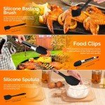 Prettop Silicone Air Fryer Liner Set of 12