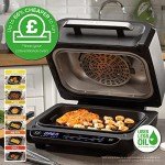 Daewoo 8-in-1 Health Grill and Air Fryer – Smokeless & Versatile