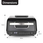 Vitinni Health Grill & Air Fryer 8-in-1 Cooking Power
