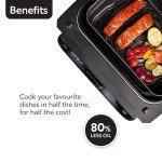 Vitinni Health Grill & Air Fryer 8-in-1 Cooking Power