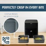 Cosori Reusable Silicone Air Fryer Liners, 2-Pack