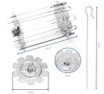 BridgePro 30L Rotisserie & Kebab Skewers
