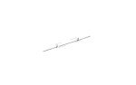 BridgePro 36L Rotisserie Fork & Rod Set - BBQ-Ready with Thumbscrews