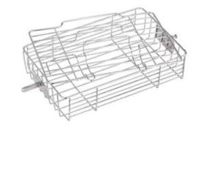 BridgePro 36L Rotisserie Cage – Steak Cage & Stand