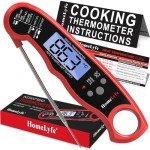 HomeLyfe Instant Read Digital Meat Thermometer