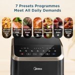 Midea 5L Air Fryer with Viewing Window