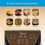 Midea 5.5L Family Size Air Fryer 1700W