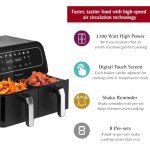 Innoteck Kitchen Pro 8L Dual Basket Air Fryer
