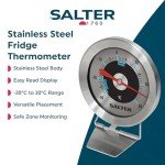 Salter Stainless Steel Waterproof Fridge Thermometer