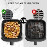 PINTAUR Silicone Air Fryer Liners - 2 Pack