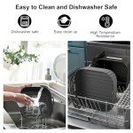 PINTAUR Silicone Air Fryer Liners - 2 Pack