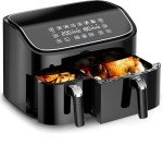Cookwise 9L Dual Zone Air Fryer 3L + 6L Sync Cooking