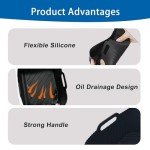 Dual Air Fryer Silicone Liners 5.2L + 3.1L