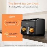 COSORI 8.5L Dual Air Fryer with Sync Function