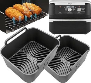 Silicone Liners for Ninja AF500UK Air Fryer - 2PCS