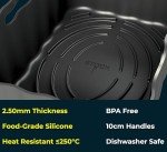 Ninja & Tower Silicone Liners | 2PCS (Matte Black)