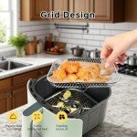 Stackable Air Fryer Rack Set - 3 Pieces
