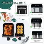 Silicone Liner for Dual Basket Air Fryers