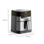 Moulinex Air Fryer + Grill, 8 Programs, 4.2L Capacity