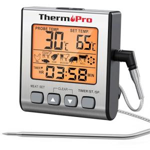 ThermoPro TP16S Digital Meat Thermometer with Timer