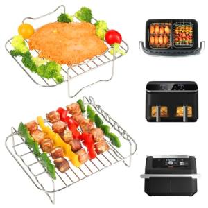 Ninja Foodi Air Fryer Rack with Kebab Skewers