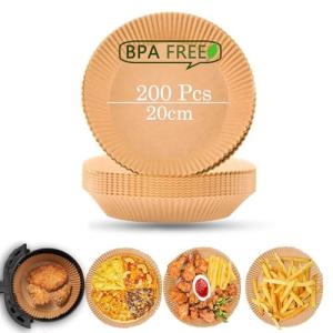 200 PCS Air Fryer Disposable Liners, 16cm