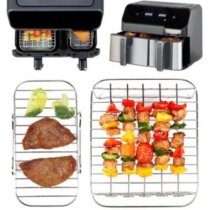 Air Fryer Rack Set for Tefal & More