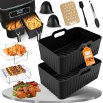 9-Piece Silicone Air Fryer Accessories for Ninja & Tower