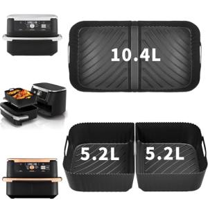Silicone Air Fryer Liners for Ninja Flex Drawer