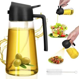 HUAERSICO 2-in-1 Oil Spray Bottle 475ml