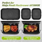 Ninja AF500UK Silicone Liners (3-Pack) - Black