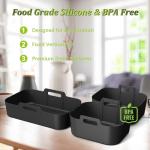 Ninja AF500UK Silicone Liners (3-Pack) - Black